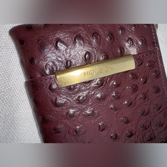 Hidesign MAPLE W1 SB (RF) L-ZIP AROUND WALLET - Picture 2 of 7